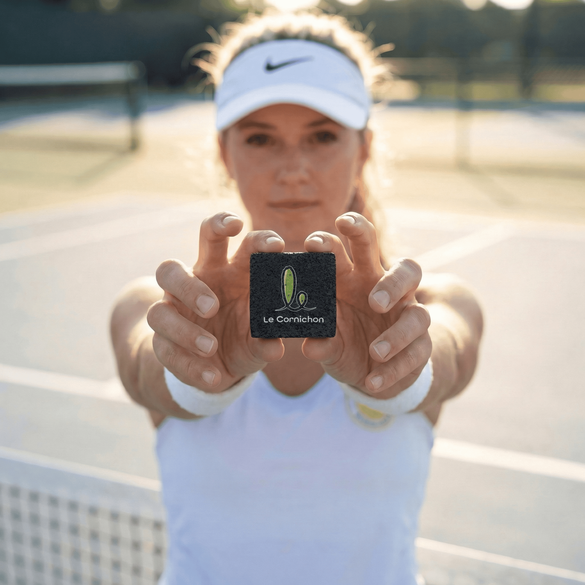 Pickleball Paddle Eraser + Premium Overgrips (3 Pack)